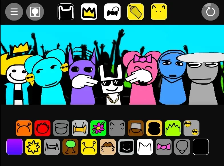 节奏盒子Sprunki Sprunked2模组(恐怖音乐游戏) 节奏盒子Sprunki Sprunked2模组(恐怖音乐游戏)