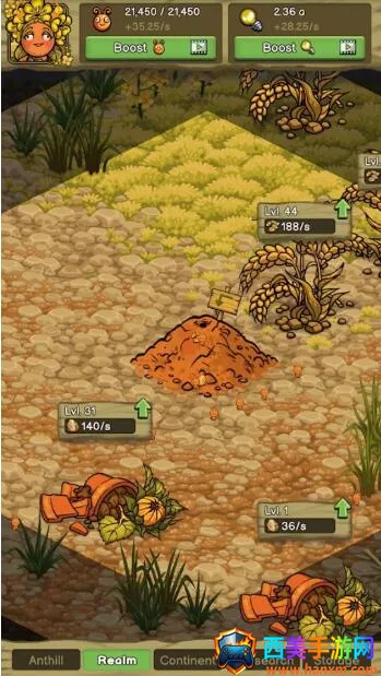 空闲蚁群(蚁群模拟游戏) 空闲蚁群(蚁群模拟游戏)