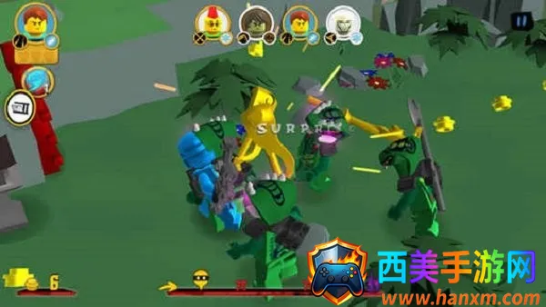 乐高旋风忍者吴大师的使命(乐高忍者战斗游戏) 乐高旋风忍者吴大师的使命(乐高忍者战斗游戏)