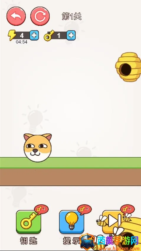 没事我只会躺(狗头画线闯关游戏) 没事我只会躺(狗头画线闯关游戏)